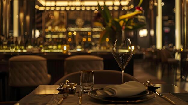 Absentee run upscale restaurant & full-bar lounge